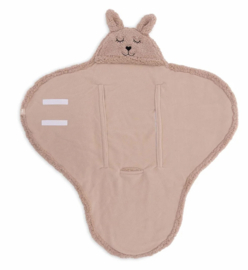 Wikkeldeken Bunny Wild rose - Jollein