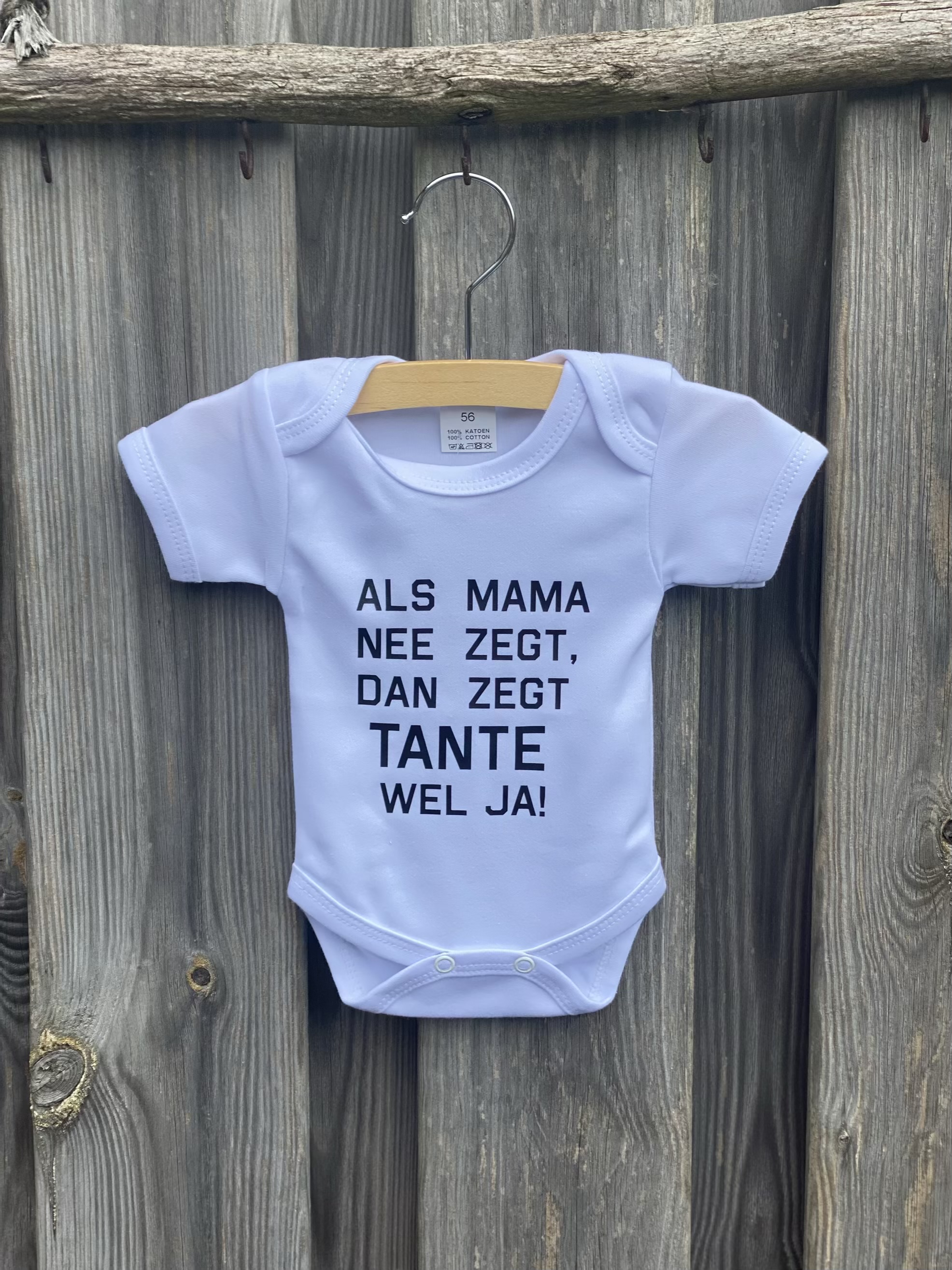 Als mama nee zegt dan zegt Tante wel JA!!! - Rompertje