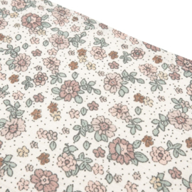 Jollein hydrofiele doeken Retro Flowers 70x70cm  3-pack