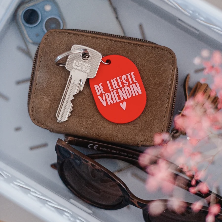 De liefste vriendin - Sleutelhanger