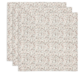 Jollein hydrofiele doeken Retro Flowers 70x70cm  3-pack