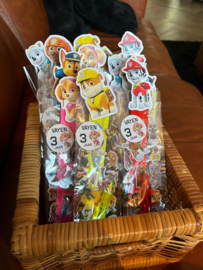 Paw Patrol Skye stickers met naam - 24 stuks
