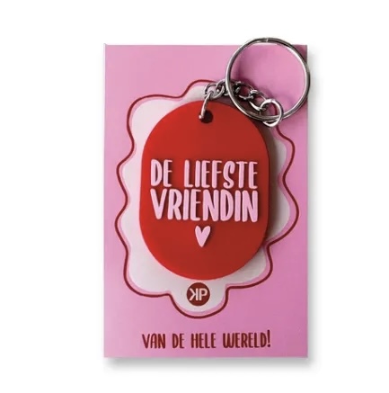 De liefste vriendin - Sleutelhanger