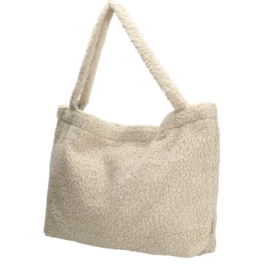 Teddy Shopper Mombag - Creme