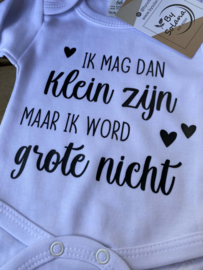 Rompertje  -  Ik mag dan klein zijn maar ik word grote neef/nicht