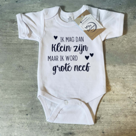 Rompertje  -  Ik mag dan klein zijn maar ik word grote neef/nicht