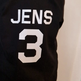 Sweater  -  Naam en getal