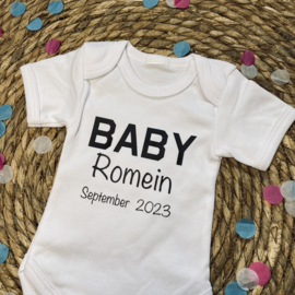 Rompertje  -   BABY met achternaam