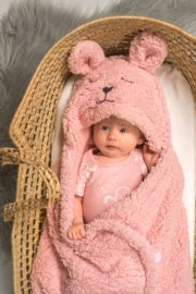 Jollein Wikkeldeken  |  Bunny  pink