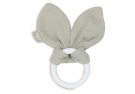 Bijtring Bunny ears - Olive Green - Jollein