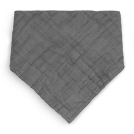 Jollein Bandana slab - Storm grey- 2 stuks