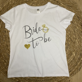 Dames shirt - Bride to be