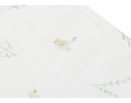 Hydrofiele doeken Lovely birds Jollein 3-pack 70x70 cm