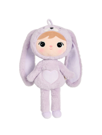 Bunny knuffel metoodolls (met naam) -  Lila 50cm