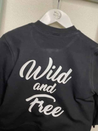 Baseball vestje zwart - Wild and Free