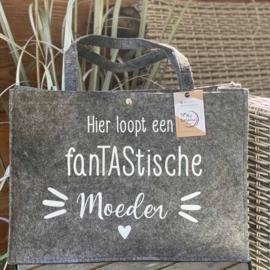 Vilten tas Hier loopt een fanTAStische moeder