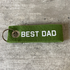 Vilten sleutelhanger  |  Best dad