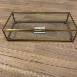 Glazen box  |  25x12x5cm