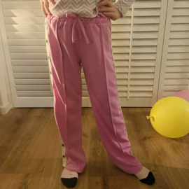 Meisjes broek met sterren - Lila