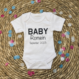 Rompertje  -   BABY met achternaam