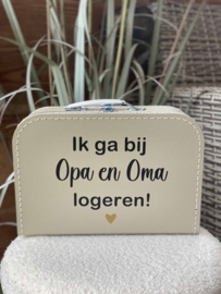 Ik ga bij Opa en Oma logeren - Kinderkoffertje