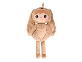 Bunny knuffel metoodolls (met naam) -Caramel/Beige 70 cm