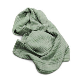 Hydrofiele doek / swaddle Stonegreen 100x100 cm
