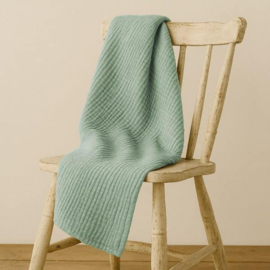 Hydrofiele doek / swaddle Stonegreen 100x100 cm
