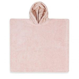 Badponcho met naam - Blush