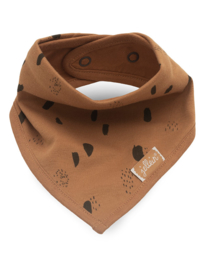 Jollein bandana Spot storm grey/caramel 2-pack