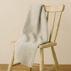 Hydrofiele doek / swaddle Sandstone Grey 100x100 cm