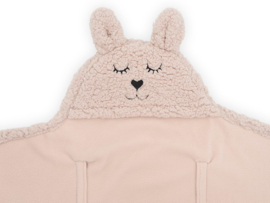 Wikkeldeken Bunny pale pink - Jollein