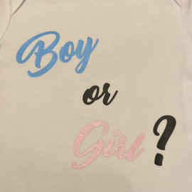 Rompertje  -  Boy or Girl ? - Maat 56
