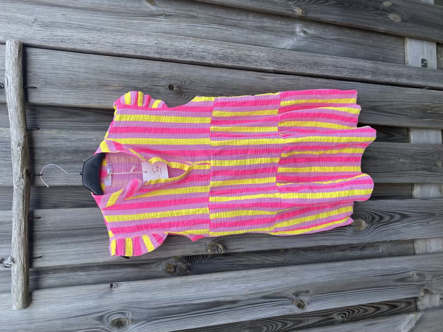 Zomerjurkje - Toffe streep print
