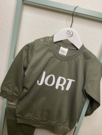 Peuter pyjama maat 92 t/m 110 - Met eigen naam