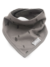 Jollein bandana Spot storm grey/caramel 2-pack