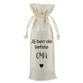 Wijnzak - Jij bent de liefste Oma