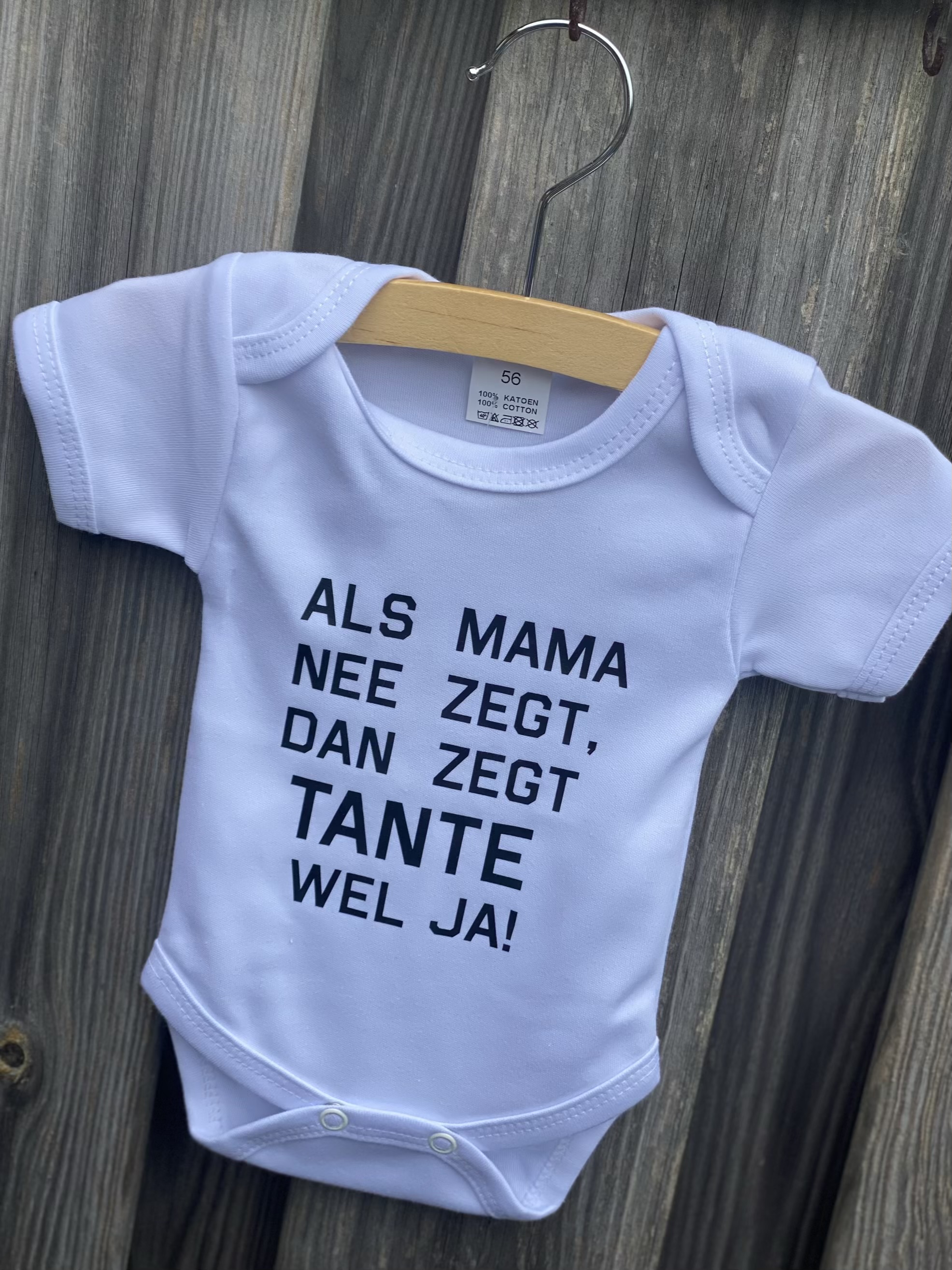 Als mama nee zegt dan zegt Tante wel JA!!! - Rompertje