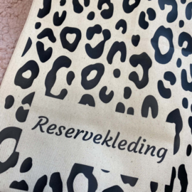 Bewaarzakje - Reservekleding Panterprint
