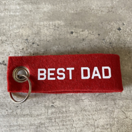 Vilten sleutelhanger  |  Best dad