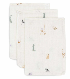 Washandjes Jungle Jambo 3-pack - Jollein