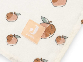 Jollein hydrofiele multidoek 115x115cm Peach 2-pack