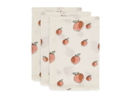 Jollein  washandjes peach 3-pack