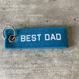 Vilten sleutelhanger  |  Best dad