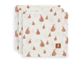 Jollein hydrofiele multidoek 70x70cm Pear 3-pack