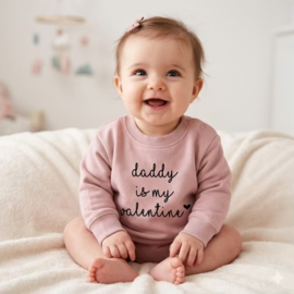 Sweater  -  Daddy is my valentine