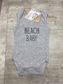 Rompertje maat 50/56 Grijs- Beach Baby