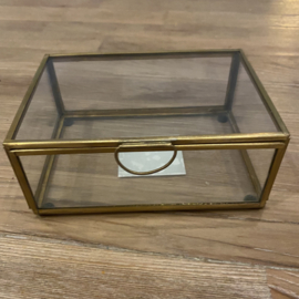 Glazen box  |  15x10x6 cm