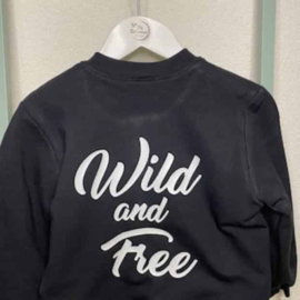 Baseball vestje zwart - Wild and Free