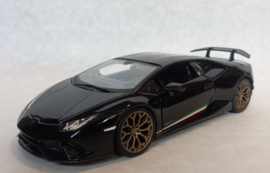 Lamborghini Huracan Perfomante ltd. Ed. - zwart - 1/24